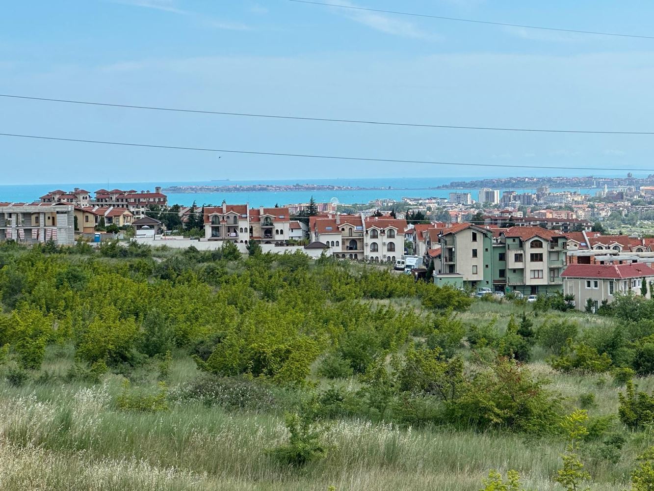 Luxury two-storey house with panoramic sea view above Sunny Beach – space, tranquility and life by the sea