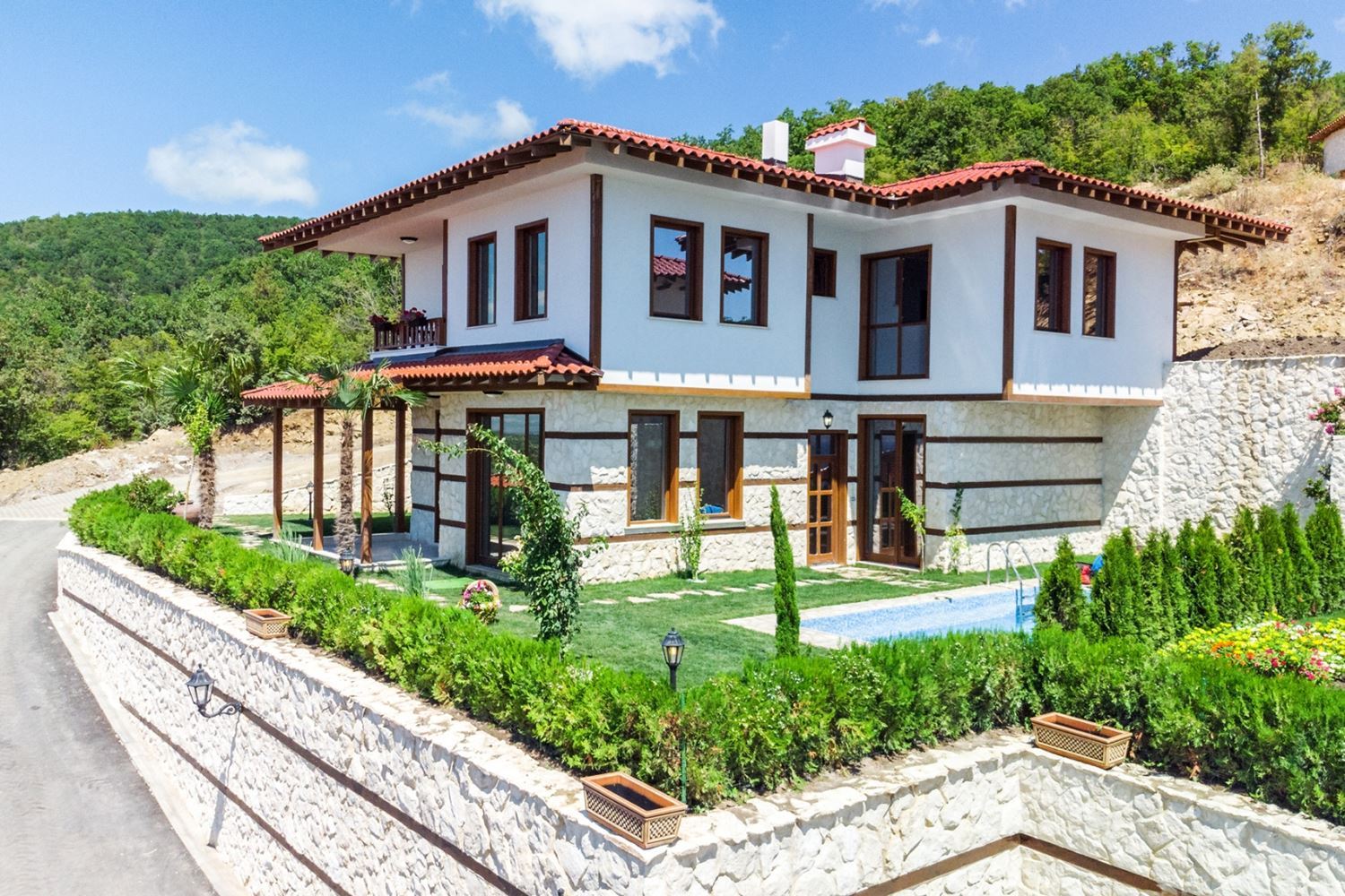 New Semi-Detached House with Three Bedrooms in Sveti Vlas – Sea Panorama, Nature and a Prestigious Gated Complex