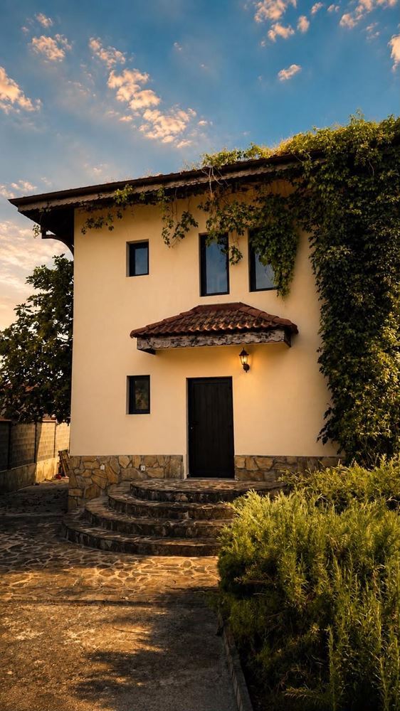 Luxury two-storey house with panoramic sea view above Sunny Beach – space, tranquility and life by the sea