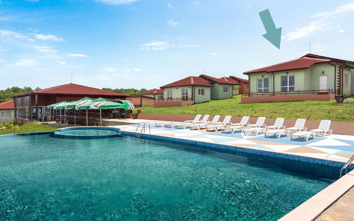 Spacious Single-Storey House with Panoramic Views in an Eco-Complex on the Balkan Mountains