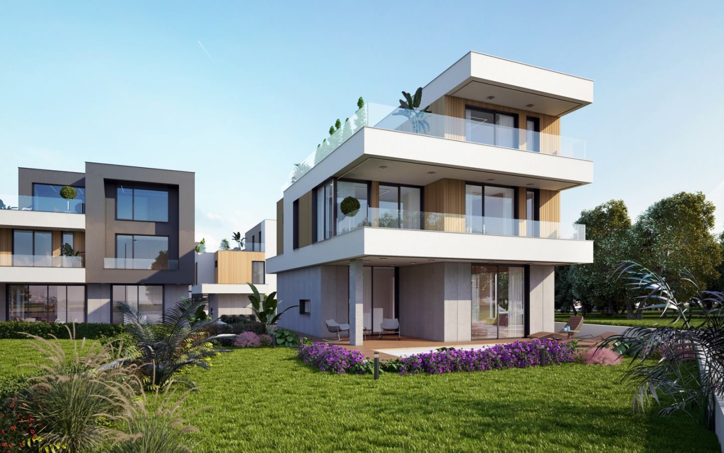 Detached Three-Storey House in a Boutique Complex of Luxury Homes with Sea Panorama in Budzhaka – Sozopol