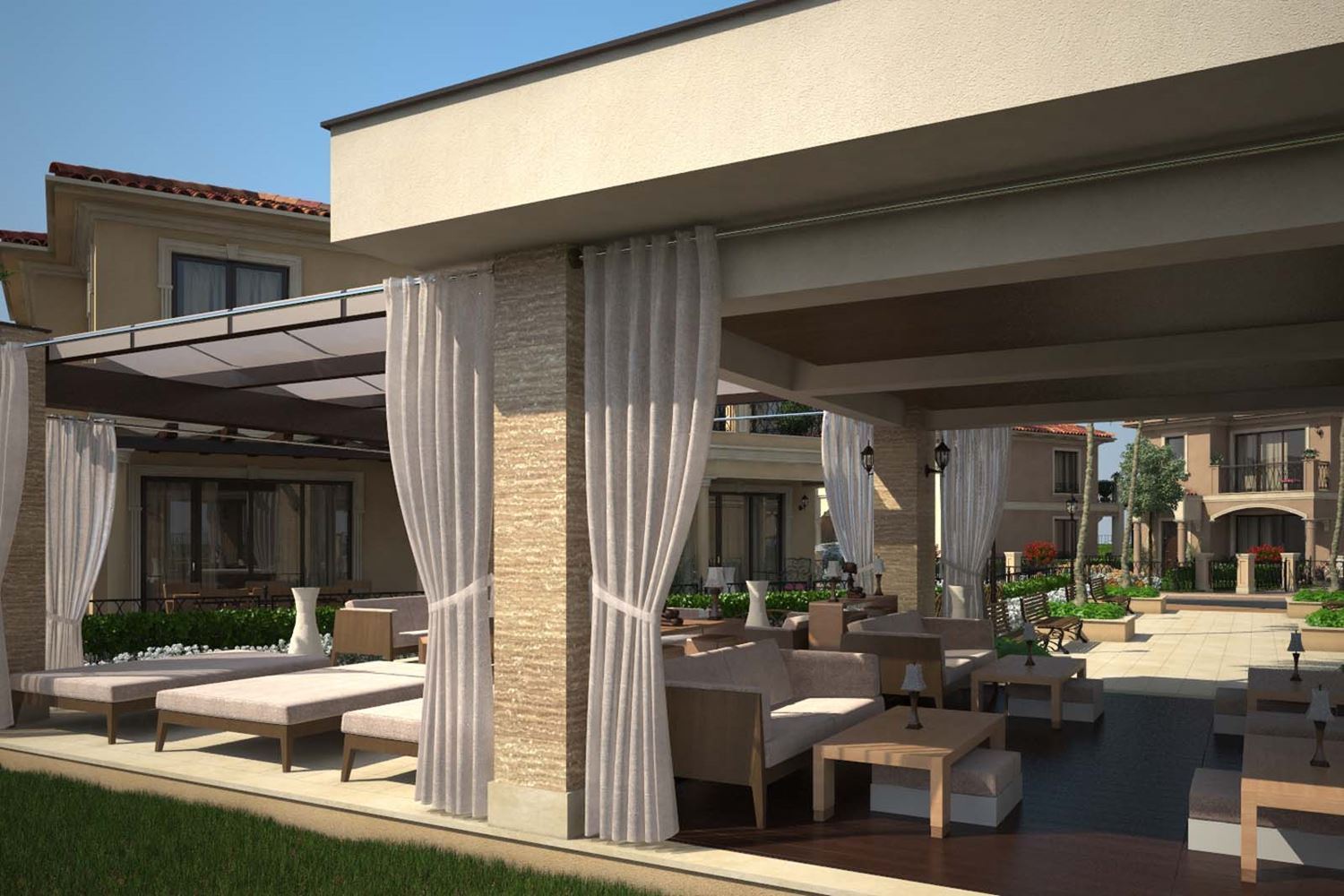 Exceptional two-storey house with three bedrooms and a spacious garden in a luxury gated complex between Sarafovo and Pomorie