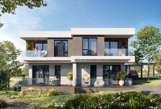 New Townhouse – A Modern Home for Year-Round Living in a Peaceful Seaside Area
