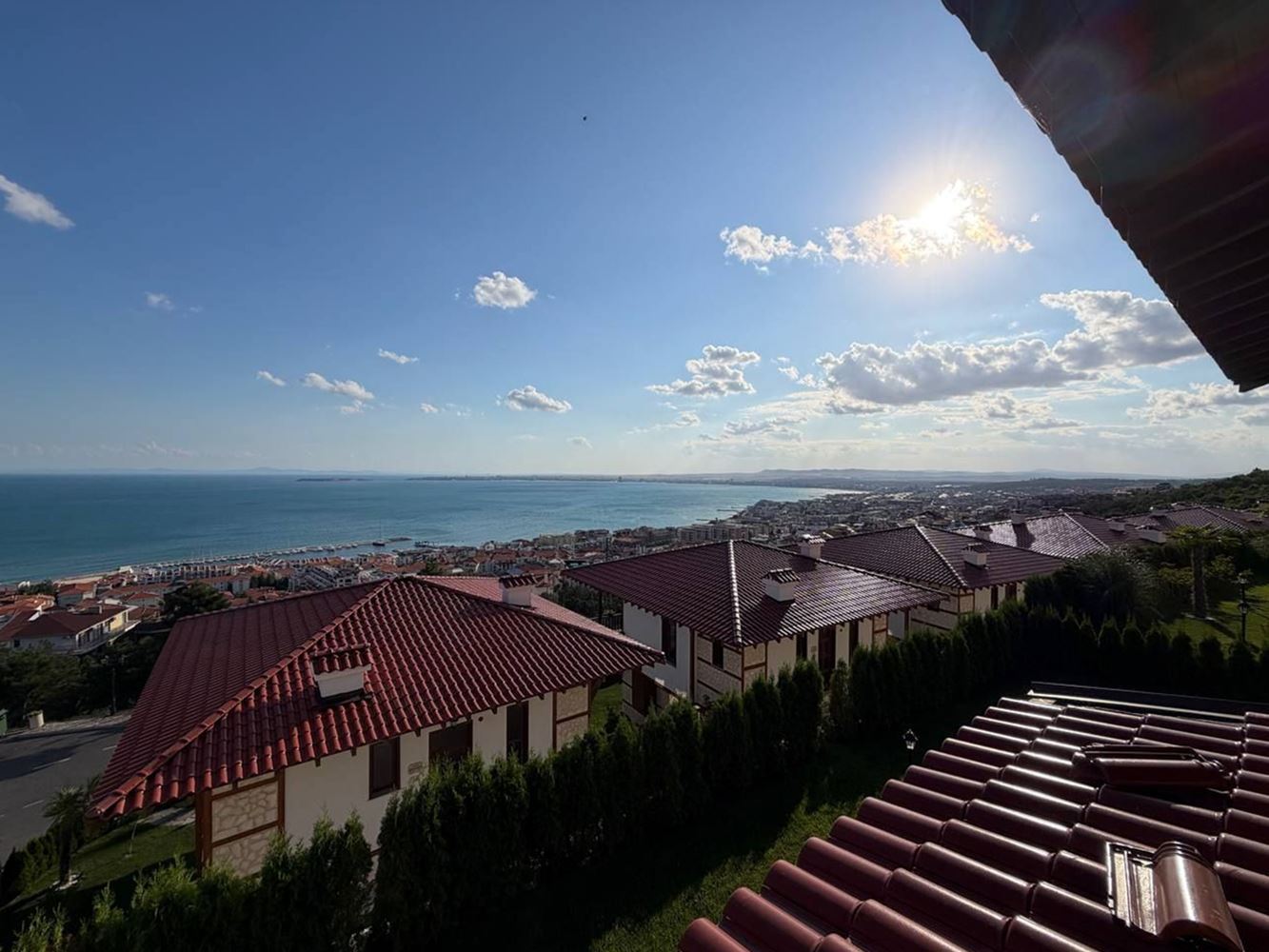 Luxury detached house with private swimming pool and panoramic sea view in Sveti Vlas