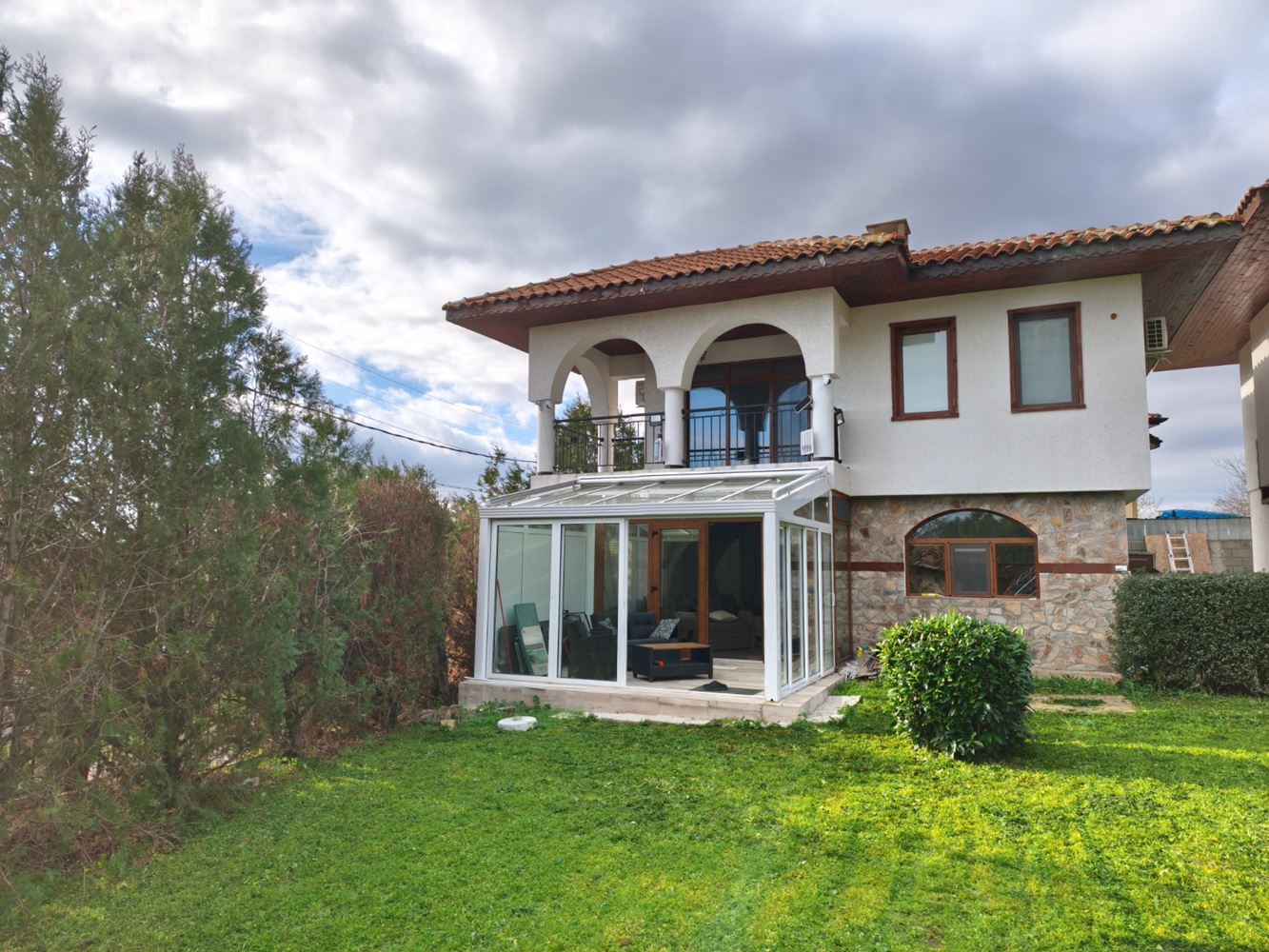 Two-storey detached house in the village of Goritsa – fully renovated home with yard and beautiful veranda