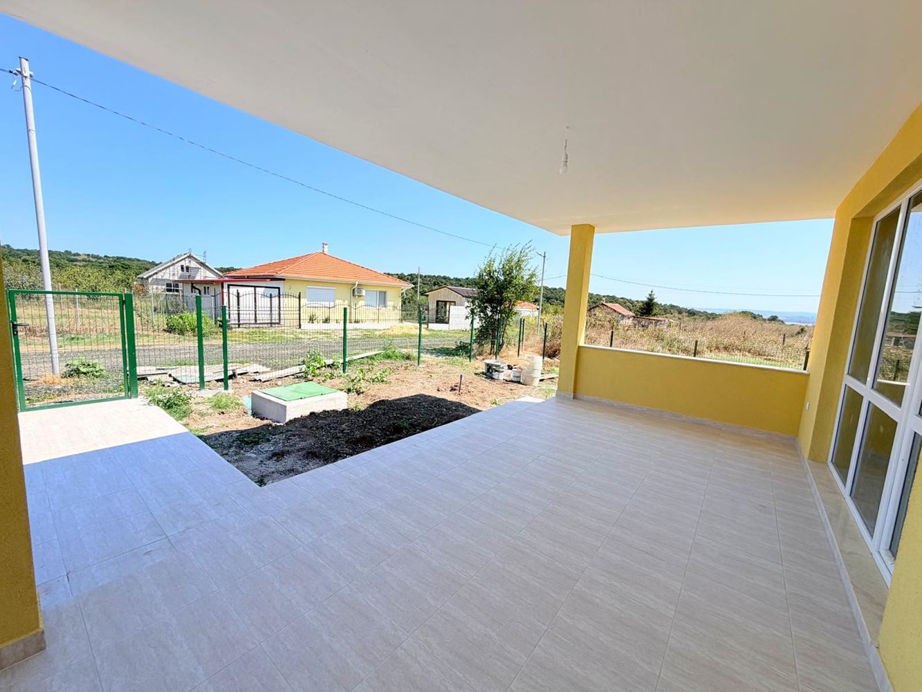 Detached new house with a garden and views of Lake Mandra – Cherni Vrah village, 15 km from Burgas
