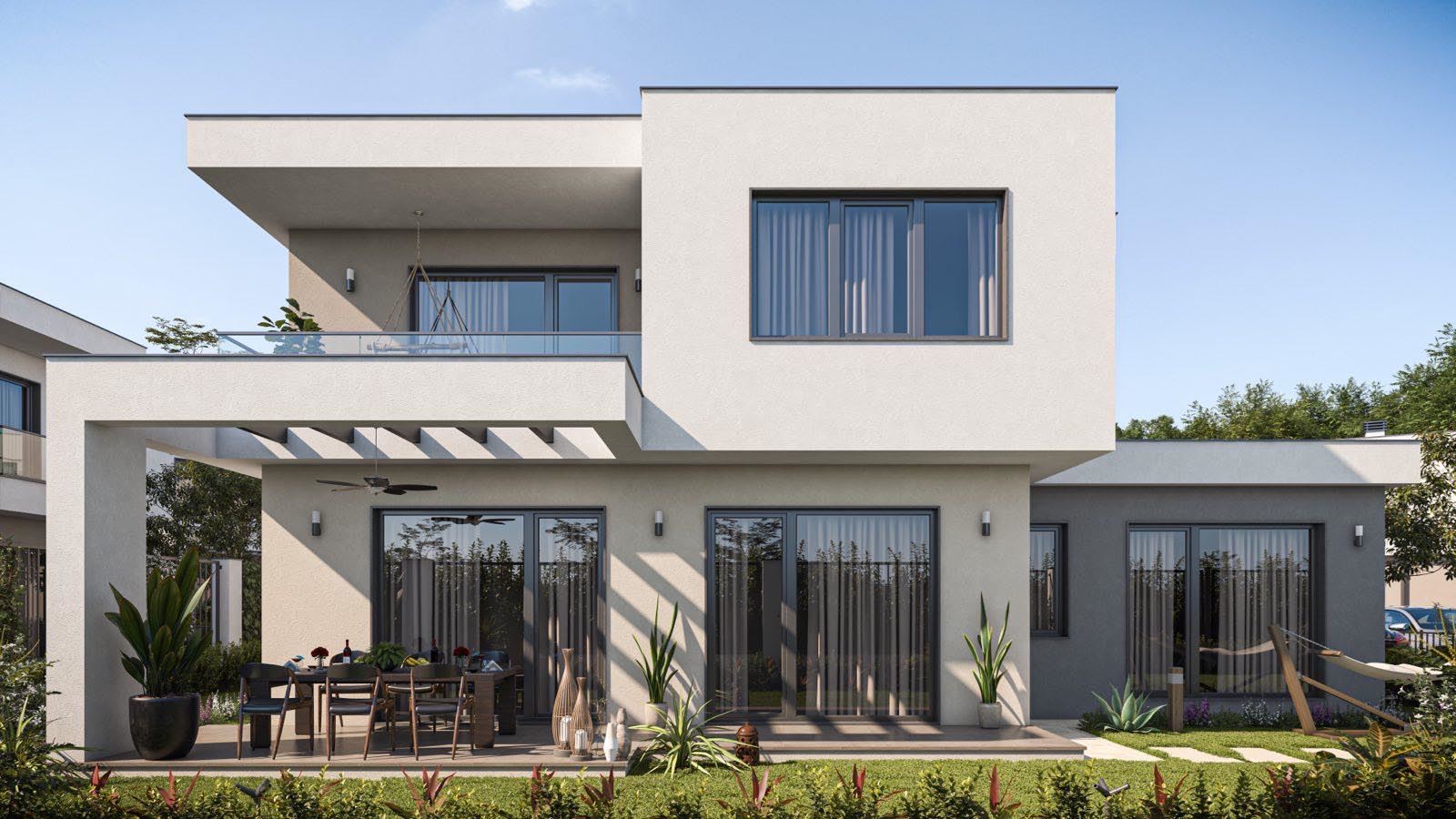 Exceptional two-storey house with three bedrooms and a spacious garden in a luxury gated complex between Sarafovo and Pomorie