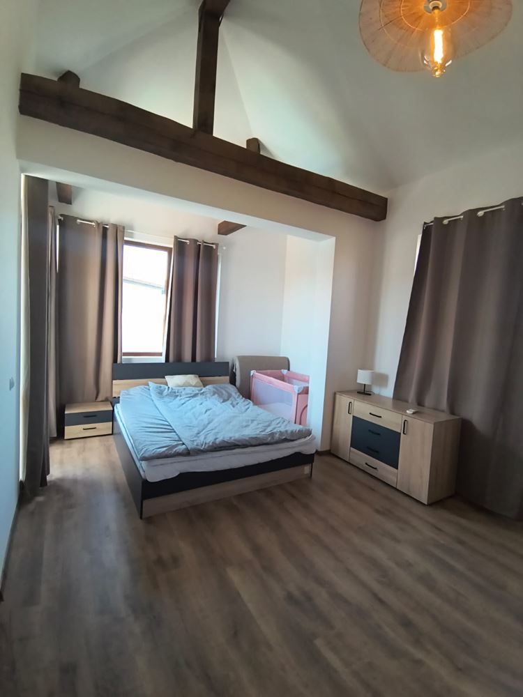 Two-Story House with Swimming Pool and Private Yard with Parking Space in Aheloy – Fully Furnished and Ready for Use
