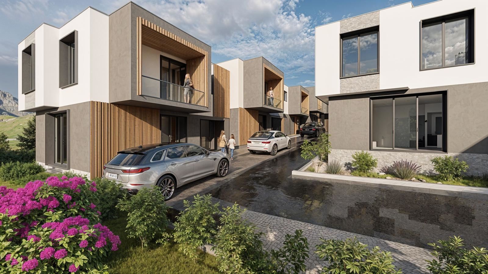 Townhouse with three bedrooms in a peaceful green complex – comfort, coziness, and secure investment