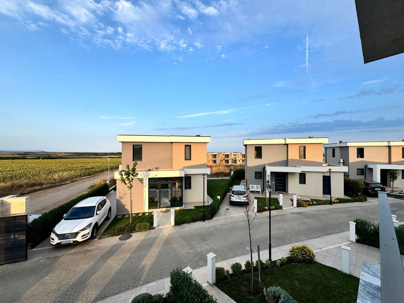 Modern two-story house with yard in a luxury complex between Pomorie and Sarafovo – style, space, and nature