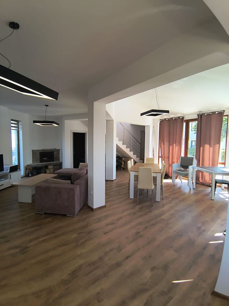 Two-Story House with Swimming Pool and Private Yard with Parking Space in Aheloy – Fully Furnished and Ready for Use