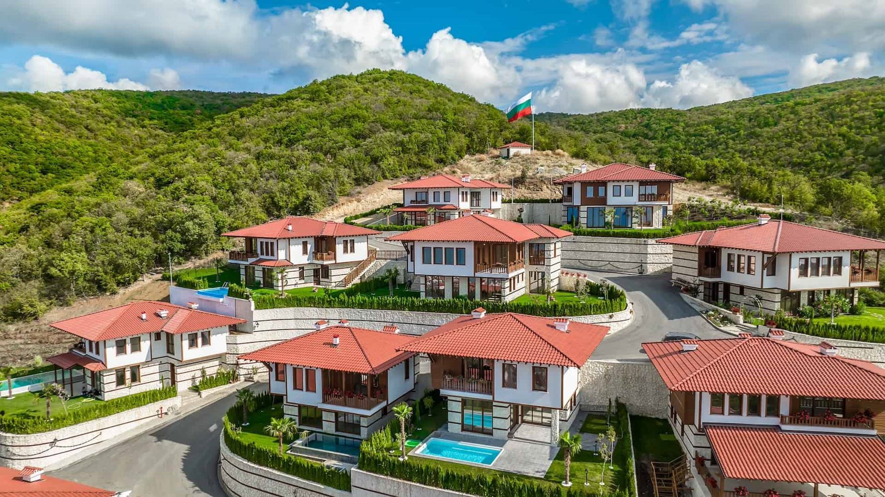 Unique Semi-Detached House in an Eco Complex in Sveti Vlas – Sea Panorama, Nature and Authentic Bulgarian Style