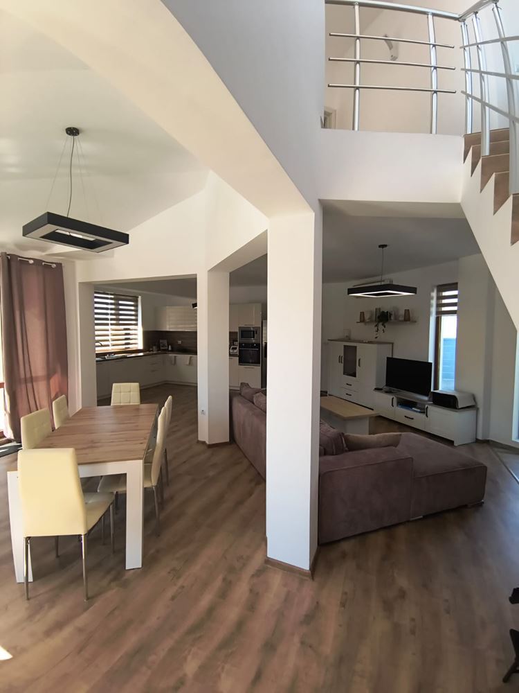 Two-Story House with Swimming Pool and Private Yard with Parking Space in Aheloy – Fully Furnished and Ready for Use