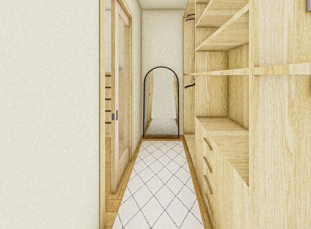 Three-storey terraced house in Banevo – modern construction, yard and two parking spaces