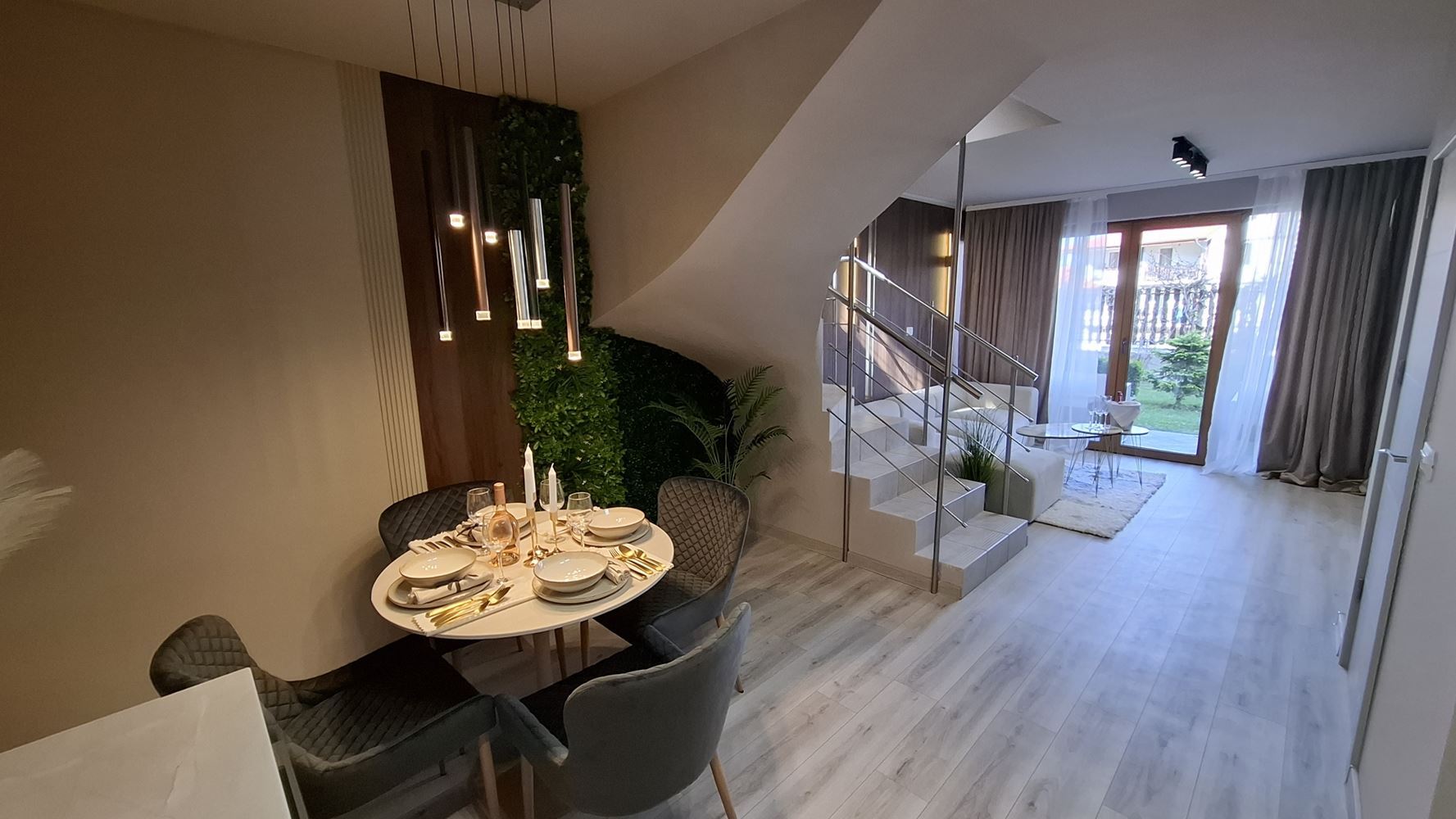 Luxury Three-Storey Townhouse 50 Meters from the Beach – Brand-New Home with Modern Interior and Complete Comfort