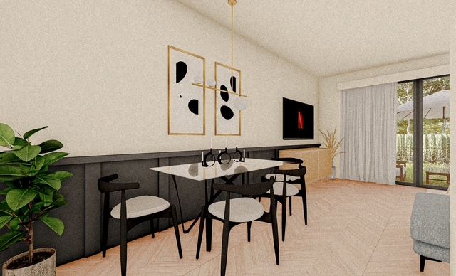 Three-storey terraced house in Banevo – modern construction, yard and two parking spaces