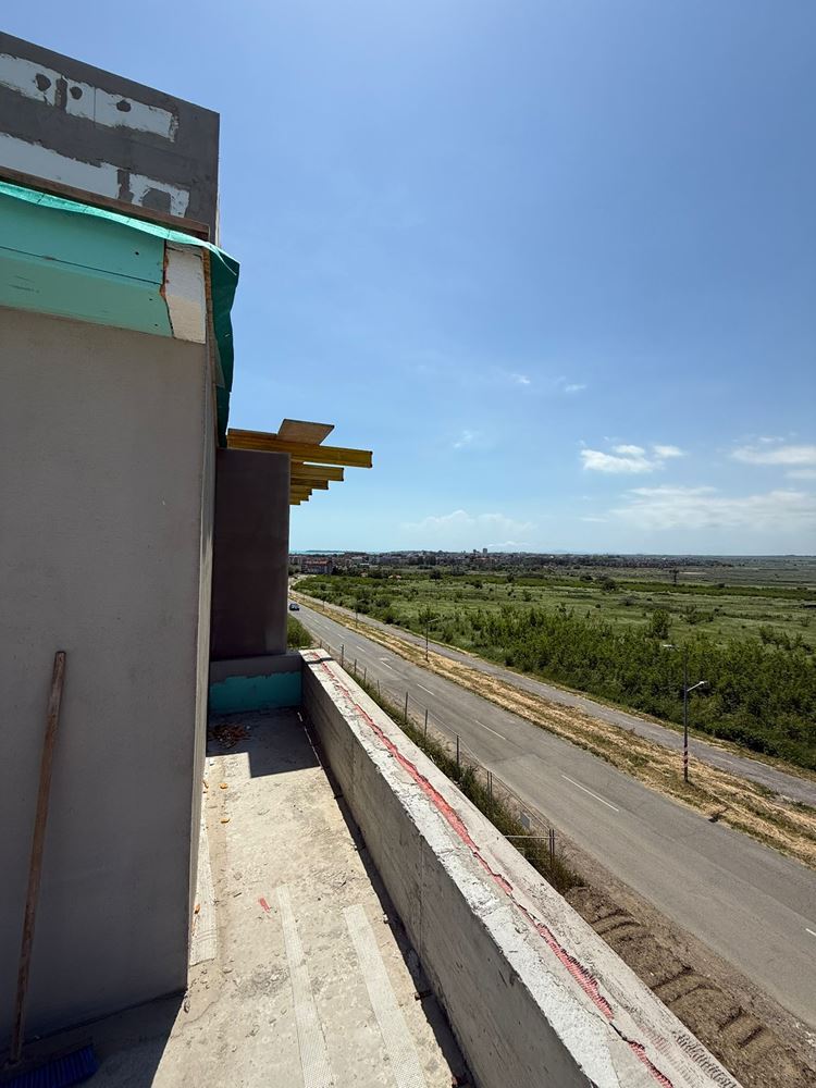 Luxury spacious house with panoramic terraces and a private garden in a modern complex near the sea