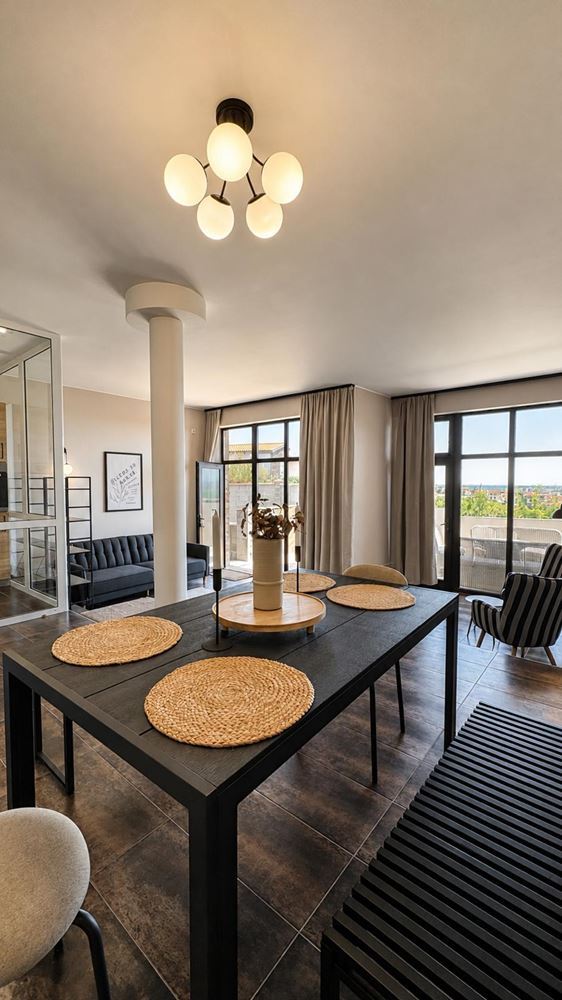 Luxury two-storey house with panoramic sea view above Sunny Beach – space, tranquility and life by the sea