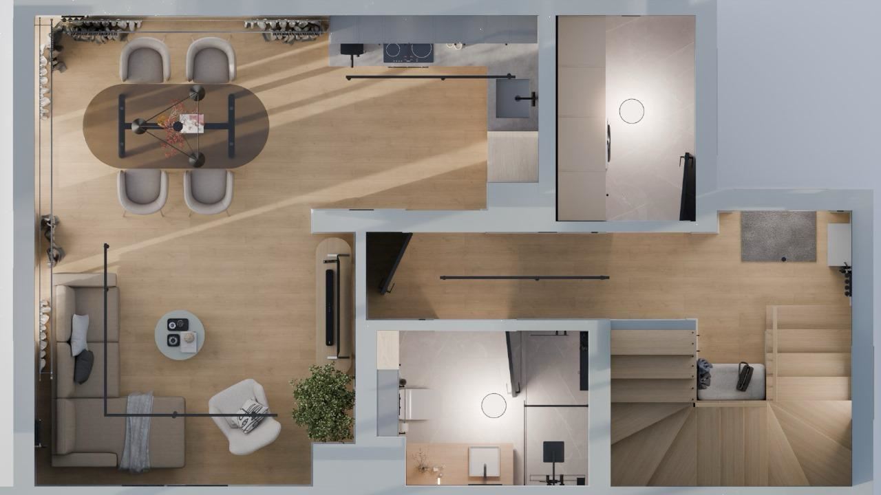 New Townhouse – A Modern Home for Year-Round Living in a Peaceful Seaside Area