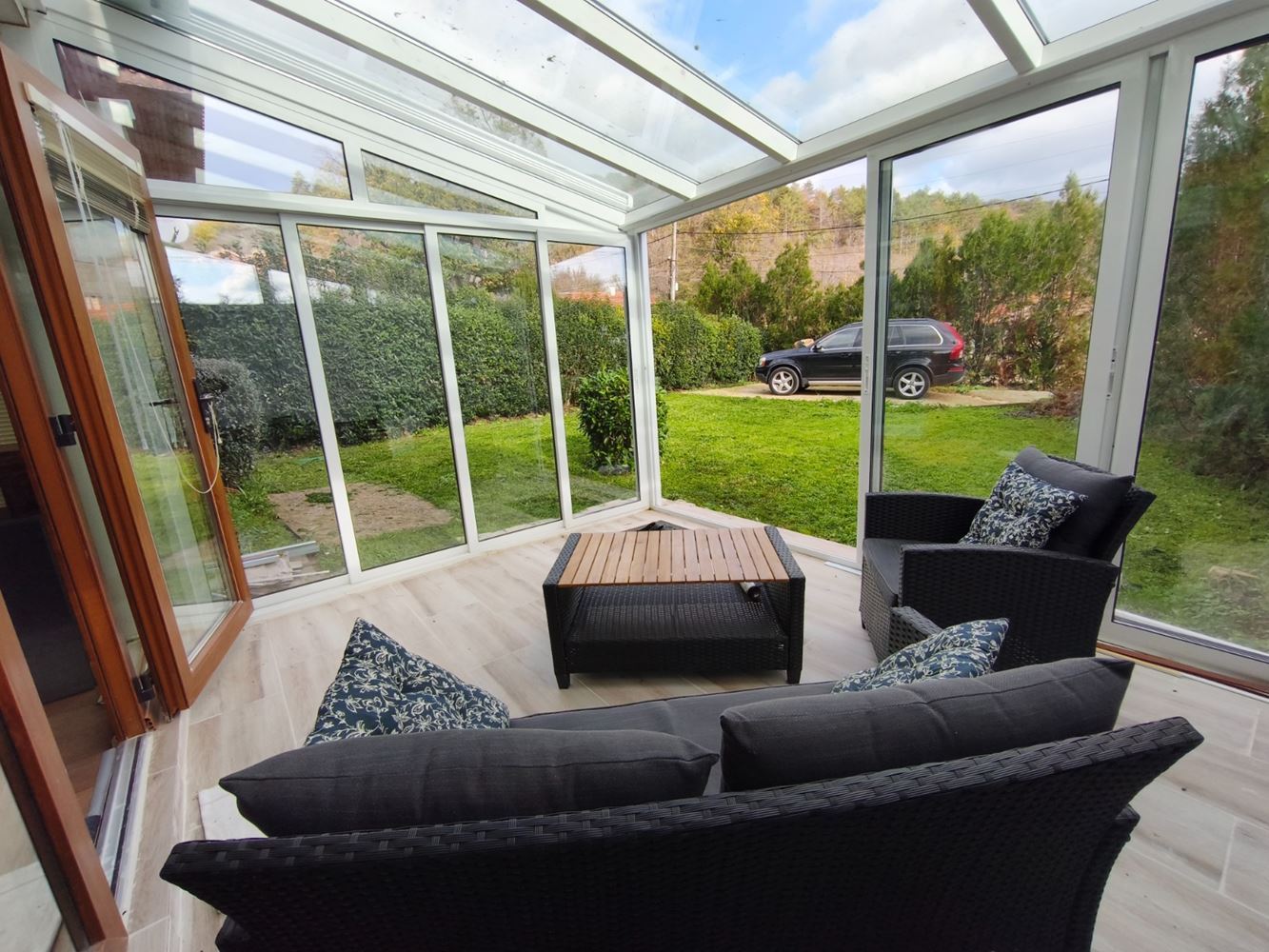 Two-storey detached house in the village of Goritsa – fully renovated home with yard and beautiful veranda