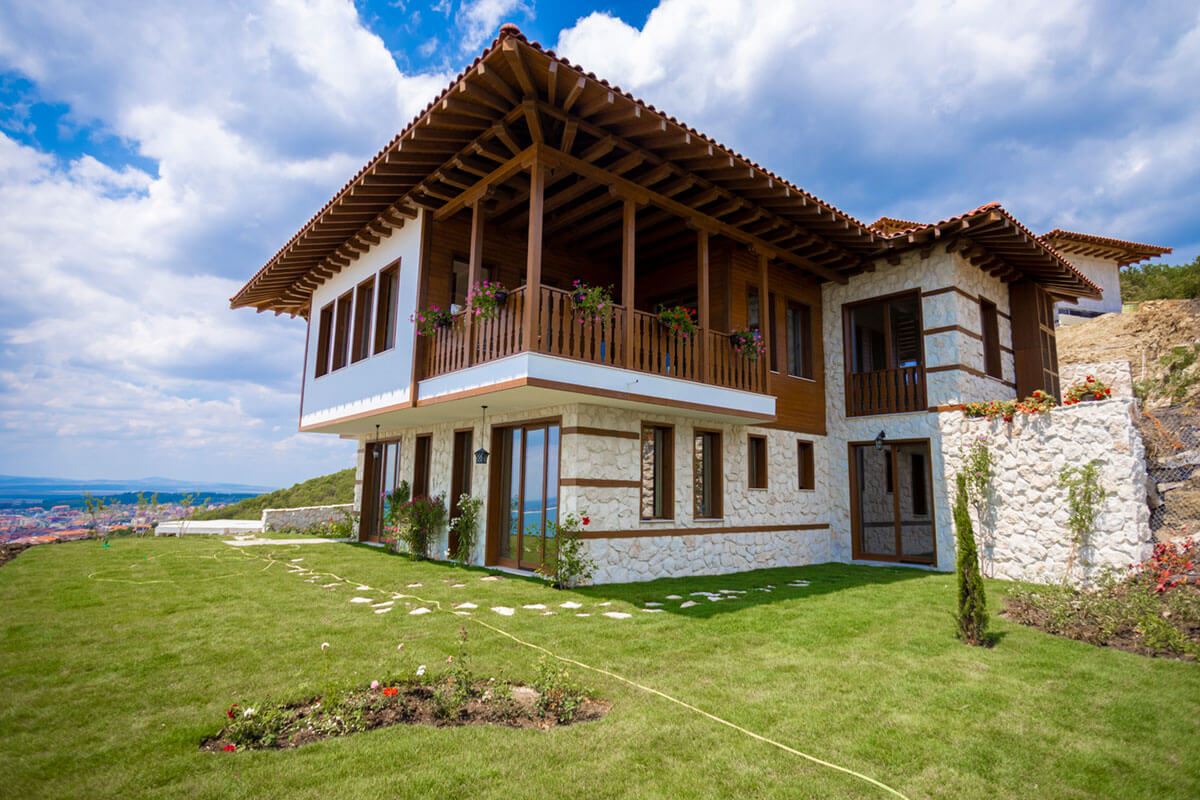 New Semi-Detached House with Three Bedrooms in Sveti Vlas – Sea Panorama, Nature and a Prestigious Gated Complex