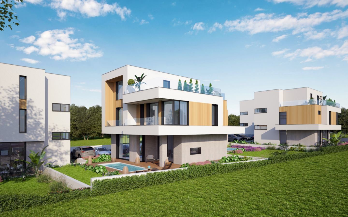 Detached Three-Storey House in a Boutique Complex of Luxury Homes with Sea Panorama in Budzhaka – Sozopol