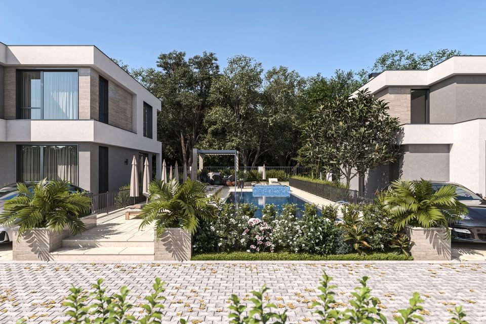 Luxury house with two parking spaces in a new gated complex in Pomorie – an excellent investment opportunity for your dream home