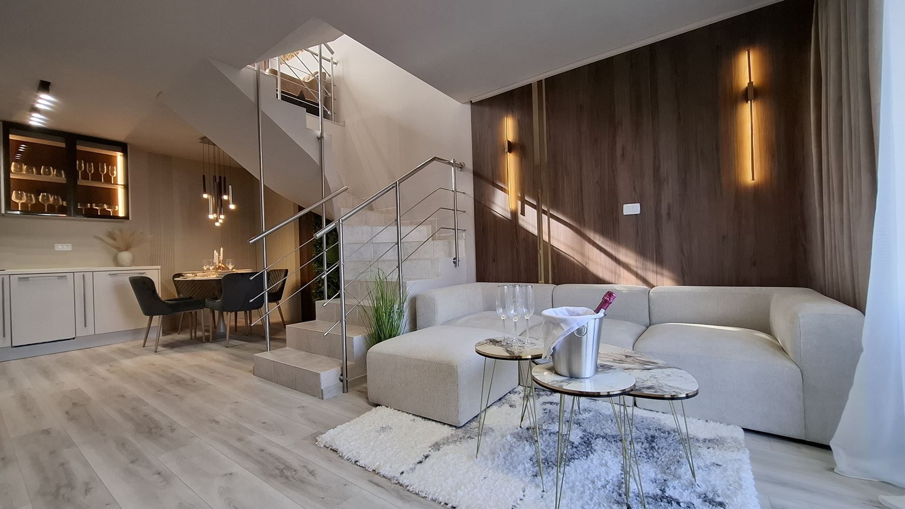 Luxury Three-Storey Townhouse 50 Meters from the Beach – Brand-New Home with Modern Interior and Complete Comfort