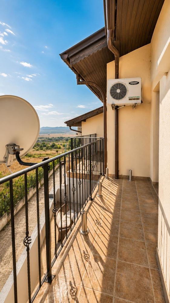 Luxury two-storey house with panoramic sea view above Sunny Beach – space, tranquility and life by the sea