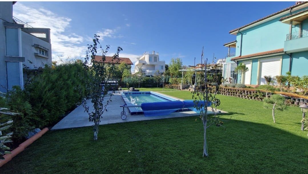 Modern detached house with sea panorama and heated pool in Chervenka, Chernomorets