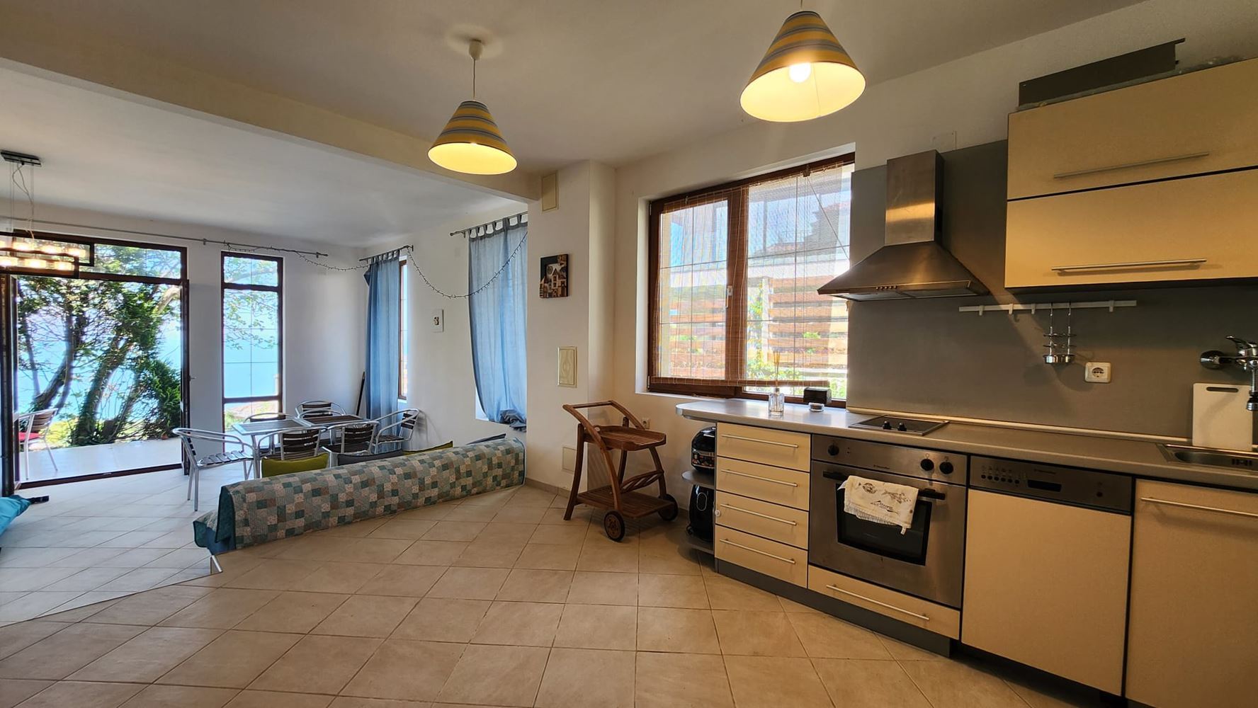 Stunning Three-Storey House on the First Sea Line in Sozopol with Panoramic Views of Paradise Bay