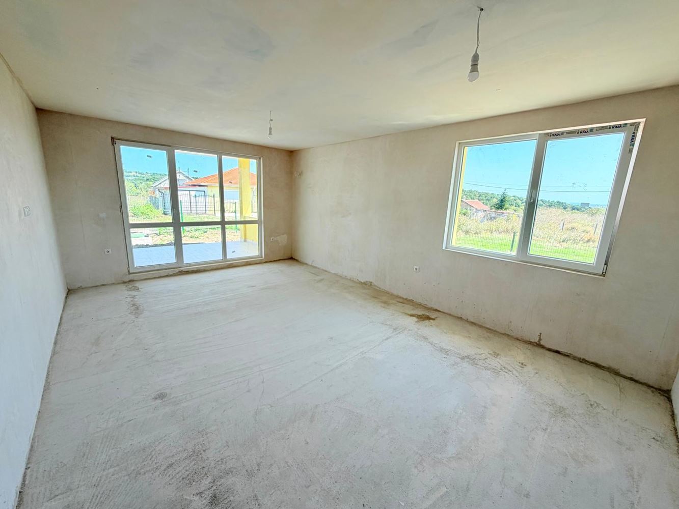 Detached new house with a garden and views of Lake Mandra – Cherni Vrah village, 15 km from Burgas