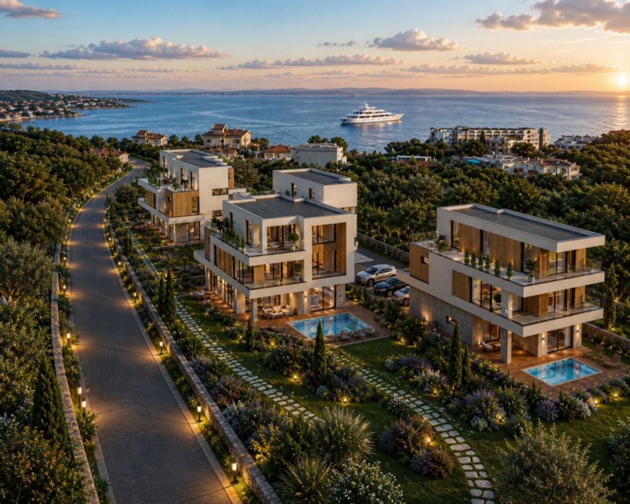 Detached Three-Storey House in a Boutique Complex of Luxury Homes with Sea Panorama in Budzhaka – Sozopol
