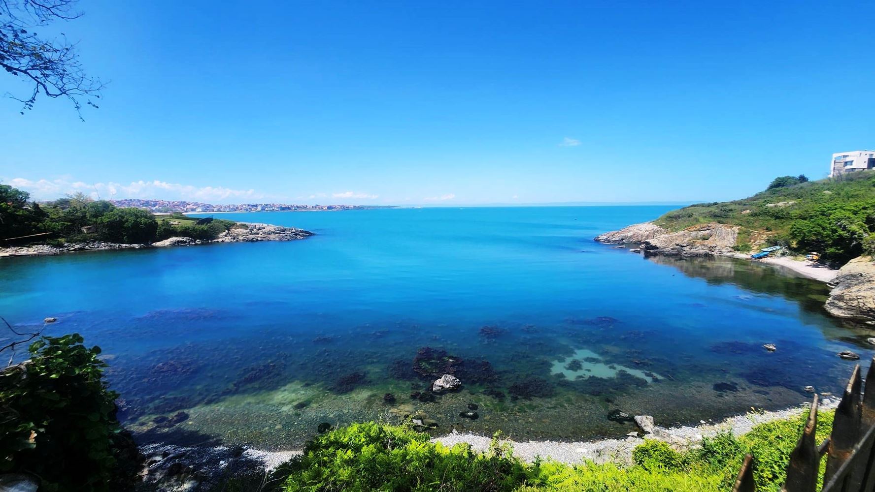 Stunning Three-Storey House on the First Sea Line in Sozopol with Panoramic Views of Paradise Bay