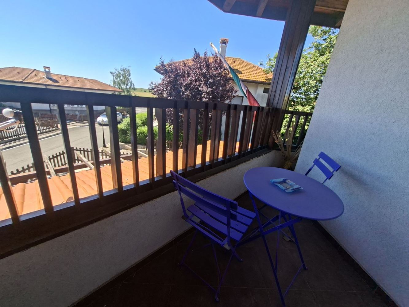 Two-Story House with Sea View, Private Yard and Parking Space in a Gated Complex