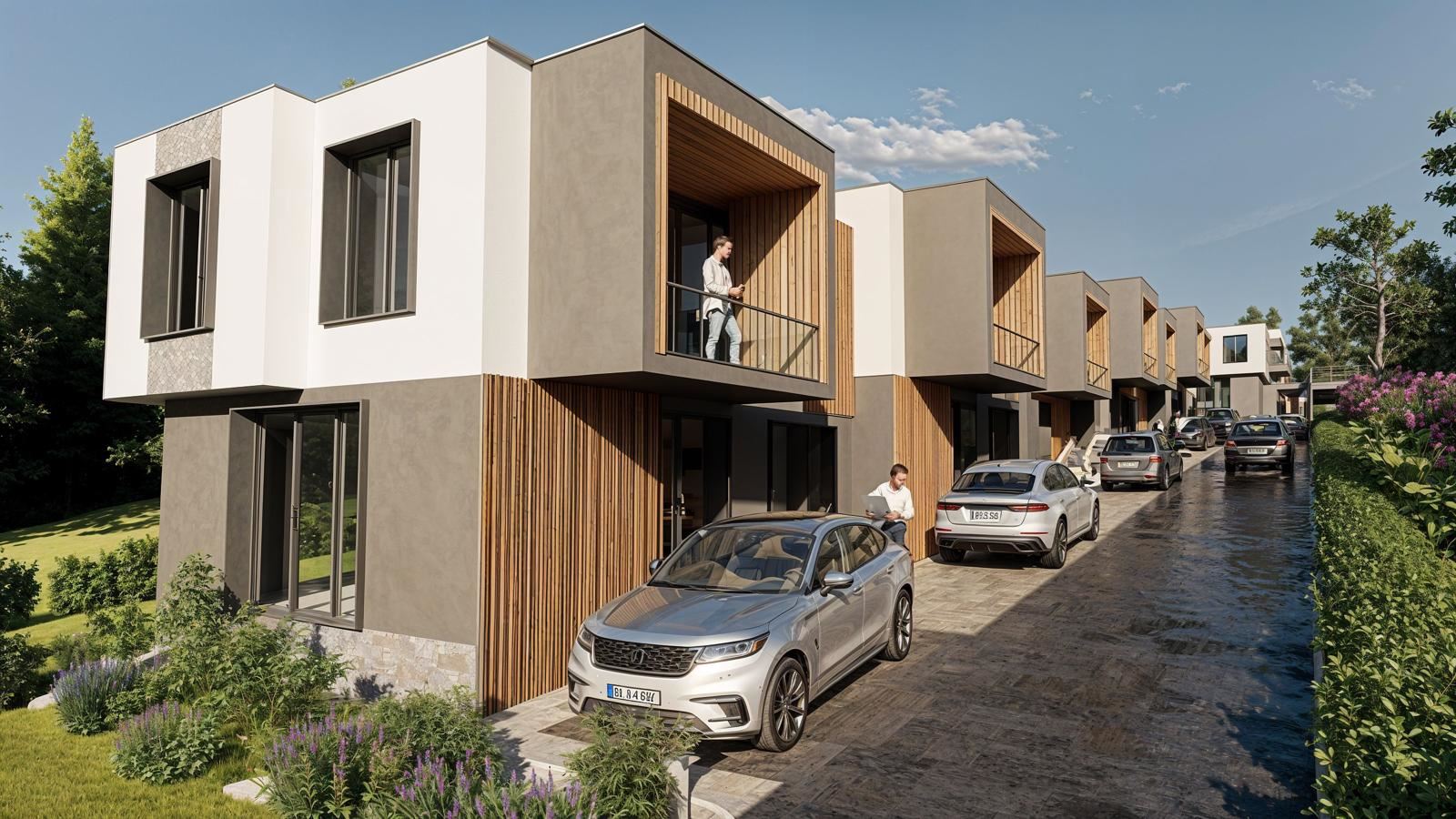 Townhouse with three bedrooms in a peaceful green complex – comfort, coziness, and secure investment