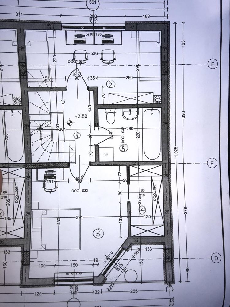 Three-storey terraced house in Banevo – modern construction, yard and two parking spaces